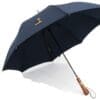 Parapluie antibourrasque collector 75e D-DAY - Navy - poignée droite- charme du jura - brodé 75e anniversaire D-DAY