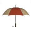 parapluie antibourrasque kiplay rouge ouvert
