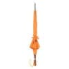 parapluie antibourrasque collaboration saint James orange fermé