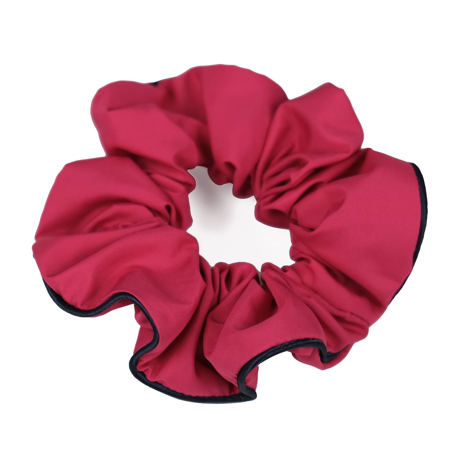 chouchou-upcyclé-fuchsia-Le Parapluie de Cherbourg-Atelier Boivin Paris