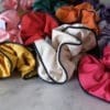Chouchou upcyclé Le Parapluie de Cherbourg en collaboration avec Atelier Boivin Paris
