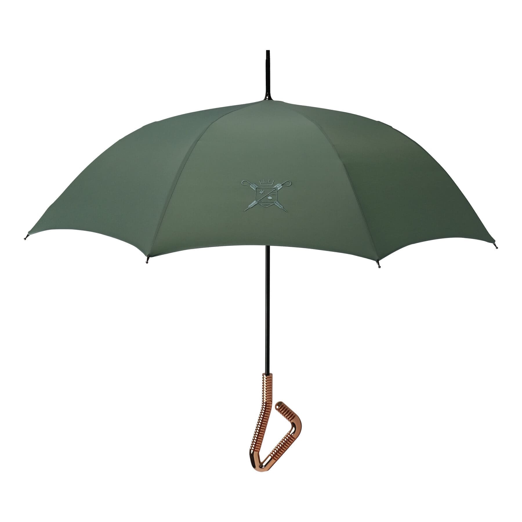 L'intemporel tone-on-tone water green with rose gold handle