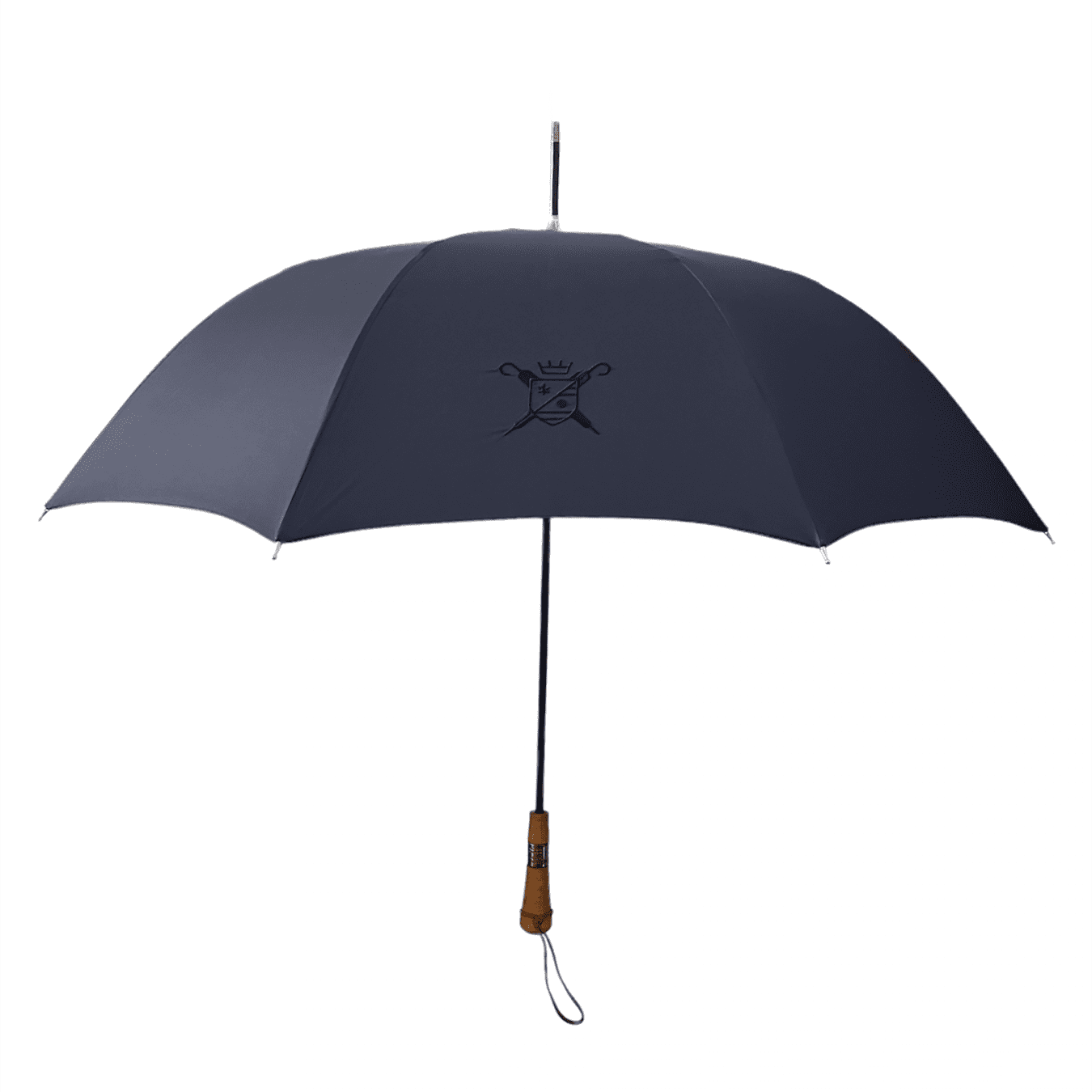 Hope Day navy blue stormproof umbrella (open)