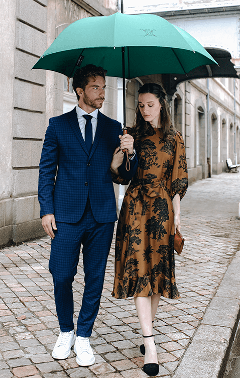 Parapluie pour deux Vert Anglais